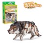 Cubic Fun - National Geographic Animale Salbatice Puzzle 3D Lup Cenusiu 58 piese Cubic Fun - 1